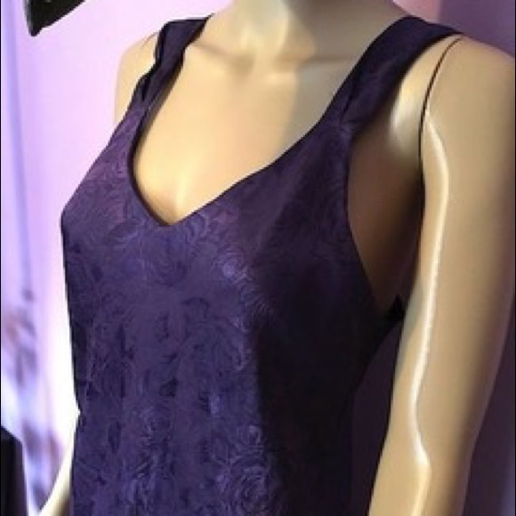 INNER MOST PURPLE FLORAL PRINT PAJAMA DRESS MEDIUM - Picture 3 of 6